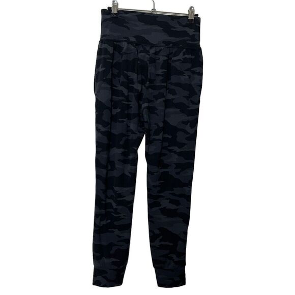Athleta Salutation Jogger Pants Women’s Size Small Gray Camo High Waist Athletic - Picture 5 of 13